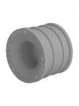 Манжета 73х50 мм, ТЭП, серая, MasterProf, индивидуальная упаковка, ИС.131772