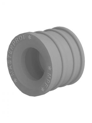 Манжета 40х25 мм, ТЭП, серая, MasterProf, индивидуальная упаковка, ИС.131767