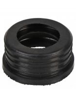 Манжета 40х32 мм, резина, черная, СантехКреп, 2.20.6.