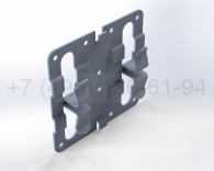 Кляммер для керамогранита 10 мм рядовый нерж. (ANSI 430 1,2 мм)