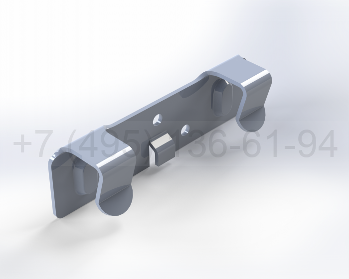 Кляммер для керамогранита 10 мм стартовый нерж. (ANSI 430 1,2 мм)