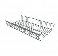 Корзина стационарная «ТИТАН-GS» (Цвет: Серебристый)