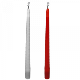 Смена цвета свечи Color Changing and Vanishing Candles (White to Red)
