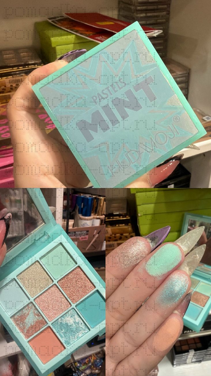 Тени для век Mint Obsessions матовые: Mint