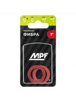 Прокладка сантехническая 2 шт, 1", фибра, MasterProf, индивидуальная упаковка, ИС.131250