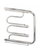 Полотенцесушитель Фокстрот, с полкой, 50х60х1", нержавеющая сталь, с креплением, Aquater, Лиана