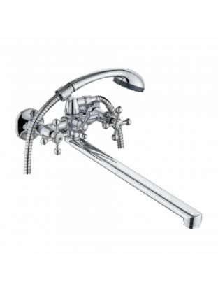 Смеситель для ванны, Gota Rocio, с кран-буксой, хром, 123130-GR