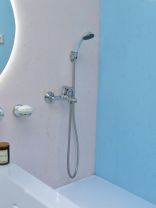 Смеситель для ванны, Istok life, короткий излив, с картриджем, хром, 0402.719