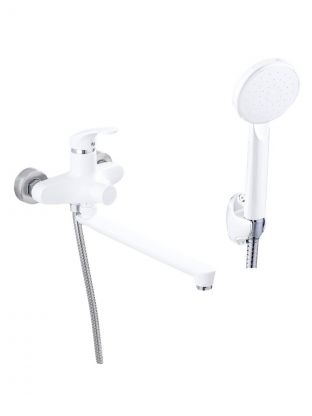 Смеситель для ванны, Эверест, с картриджем, пластиковый корпус, B22-033