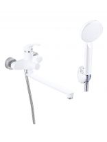 Смеситель для ванны, Эверест, с картриджем, пластиковый корпус, B22-033