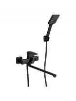 Смеситель для ванны, Frud, с картриджем, черный, R22152