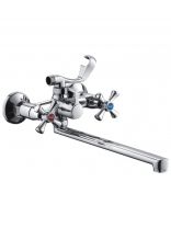 Смеситель для ванны, Frap, с кран-буксой, хром, F22732-B