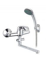 Смеситель для ванны, Juguni, с картриджем, хром, 0402.941C