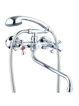 Смеситель для ванны, G.lauf, с кран-буксой, хром, QMT7-A827