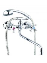 Смеситель для ванны, G.lauf, с кран-буксой, хром, QMT7-A827