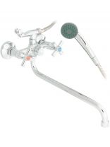 Смеситель для ванны, G.lauf, с кран-буксой, хром, QMT7-A722