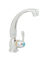 Смеситель для кухни, Frap, с кран-буксой, для одного типа воды, хром, F4196