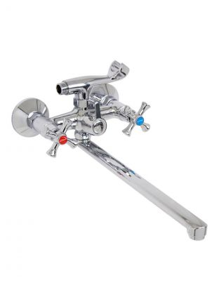 Смеситель для ванны, Stemix, с кран-буксой, STM 327-140B