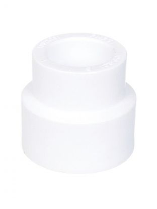 Муфта переходная полипропилен, d32/20 мм, внутренняя/внутренняя, белая, РосТурПласт