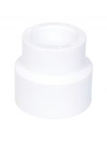 Муфта переходная полипропилен, d32/20 мм, внутренняя/внутренняя, белая, РосТурПласт