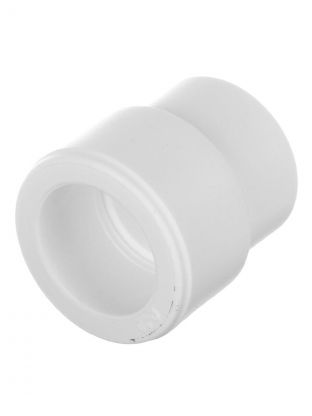 Муфта переходная полипропилен, d63/50 мм, внутренняя/наружная, белая, РосТурПласт