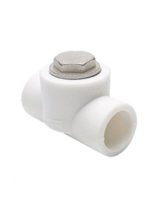 Фильтр полипропилен, d20 мм, 90 °, внутренняя/внутренняя, белый, РосТурПласт