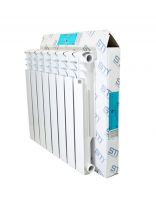 Радиатор алюминий, 500х80 мм, STI, 8 секций