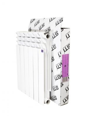 Радиатор биметалл, 500х80 мм, STI, 6 секций
