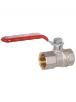 Кран для воды, 3/4", г-г, ручка, индивидуальная упаковка, PN25, РосТурПласт