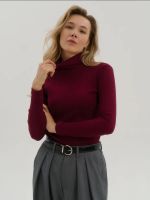 Водолазка женская ВЖ-001 [бордо]