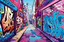 Фон стена "School wall №40"