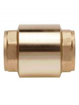 Клапан обратный 1", г-г, шток латунь, AquaLink