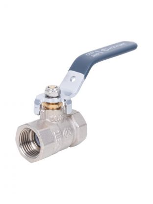 Кран 1 1/2'', г-г, латунь, ручка, DN 40, AquaLink