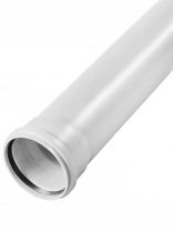 Труба канализационная внутренняя, диаметр 110х250х3.4 мм, полипропилен, РосТурПласт, белая