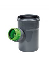 Тройник канализационный регулируемый, 110х50 мм, 45-90° °, Valfex, внутренний, полипропилен, 23110050