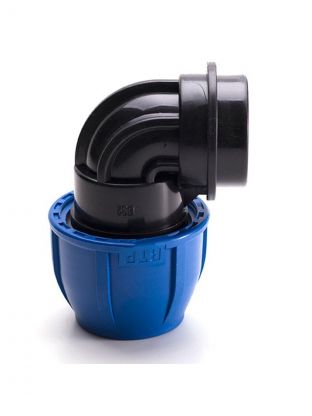 ПНД уголок d32х3/4", внутренняя резьба, РосТурПласт