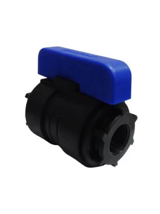 ПНД кран 1-1 1/2", внутренняя/внутренняя, шаровой, Valfex