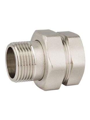 Американка 1/2'', г-ш, латунь, прямая, ProFactor