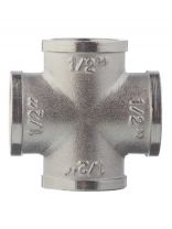 Крестовина 1/2'', никель, РосТурПласт