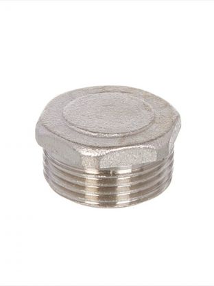 Заглушка 1", ш, никель, STI