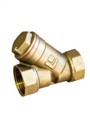 Фильтр косой для воды, 1/2", 45 °, латунь, STI