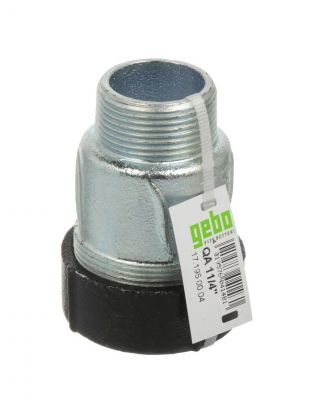 Муфта 1" 1/4, чугун, наружная резьба, Gebo