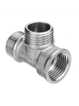 Тройник 1", г-ш-ш, латунь, AquaLink