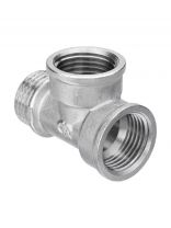 Тройник 3/4 ", г-г-ш, латунь, AquaLink