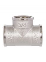 Тройник 2", г-г-г, никель, РосТурПласт