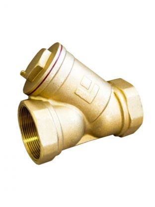 Фильтр косой для воды, 1" 1/2, 45 °, латунь, STI