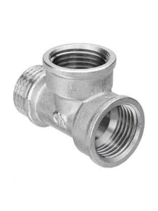 Тройник 1, г-г-ш, латунь, AquaLink