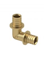 Уголок диаметр 20 мм, латунь, РосТурПласт