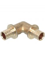 Уголок диаметр 16 мм, латунь, Stout