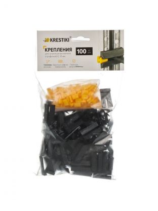 Крепление для маяков 100 шт, многоразовое, 3D Krestiki, 00-00000929